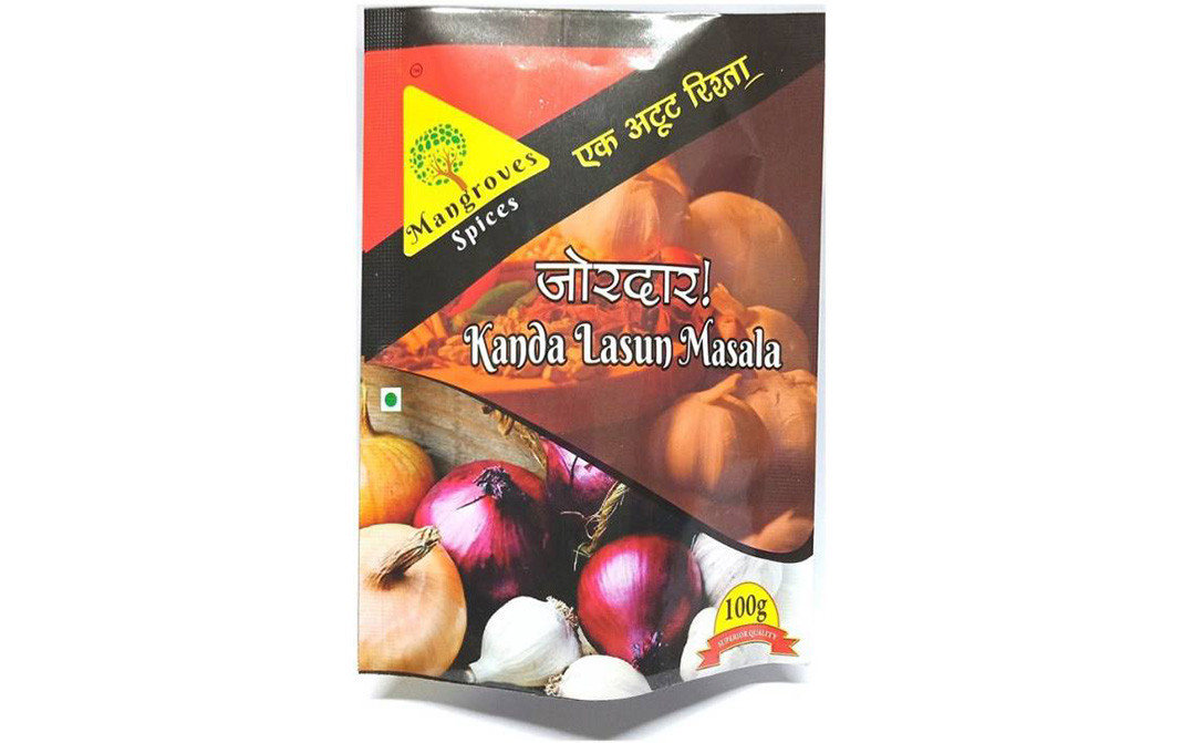 Mangroves Kanda Lasun Masala    Pack  100 grams